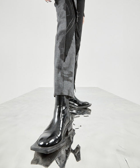 Cropped Flare Pants